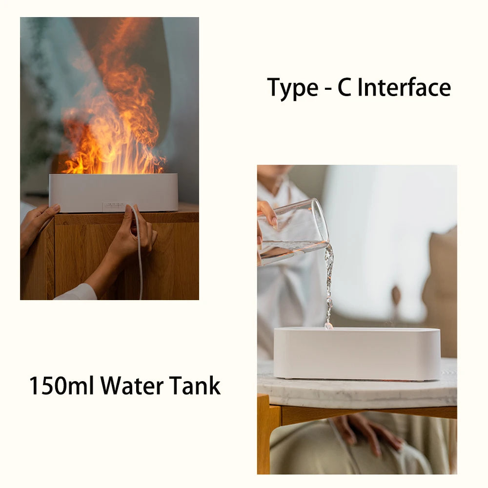 Flame Aroma Diffuser + Free Bonus